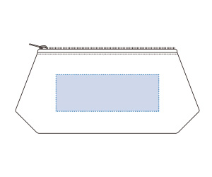 キャンバスベーシックポーチ カラー　印刷範囲