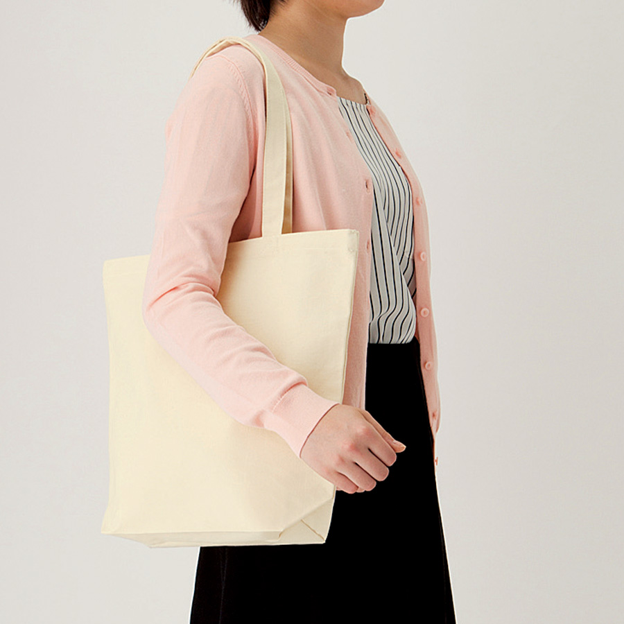 キャンバス トートバッグM 内ポケット付き