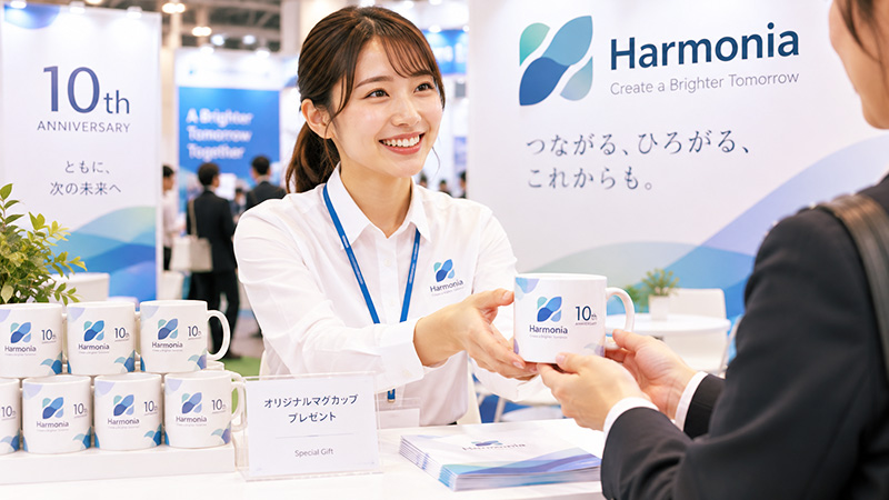 企業のノベルティ・販促におすすめな陶器マグストレート(M)
