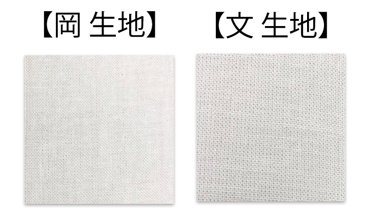 岡生地と文生地の違いについてオリジナル手ぬぐい