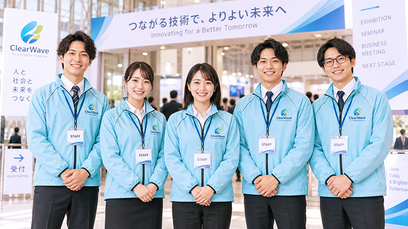 イベントスタッフや企業のユニホームにもリフレクスポーツジャケット 【00061-RSJ】